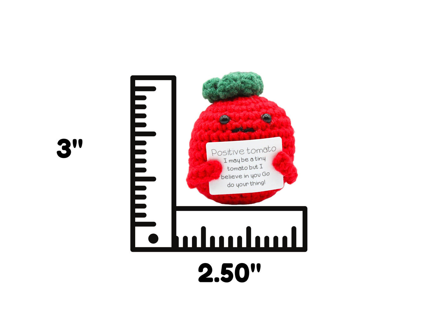 Positive Avocado & Tomato Crochet. Encouraging Supportive Gifts. Valentine's Day Friends Gift. Wool Knitted Toy