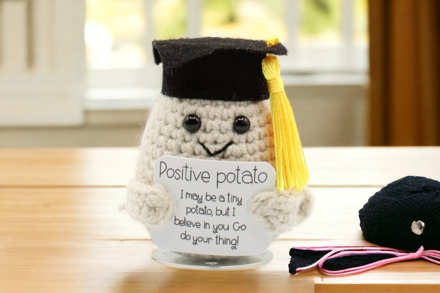 Brown Graduation Potato