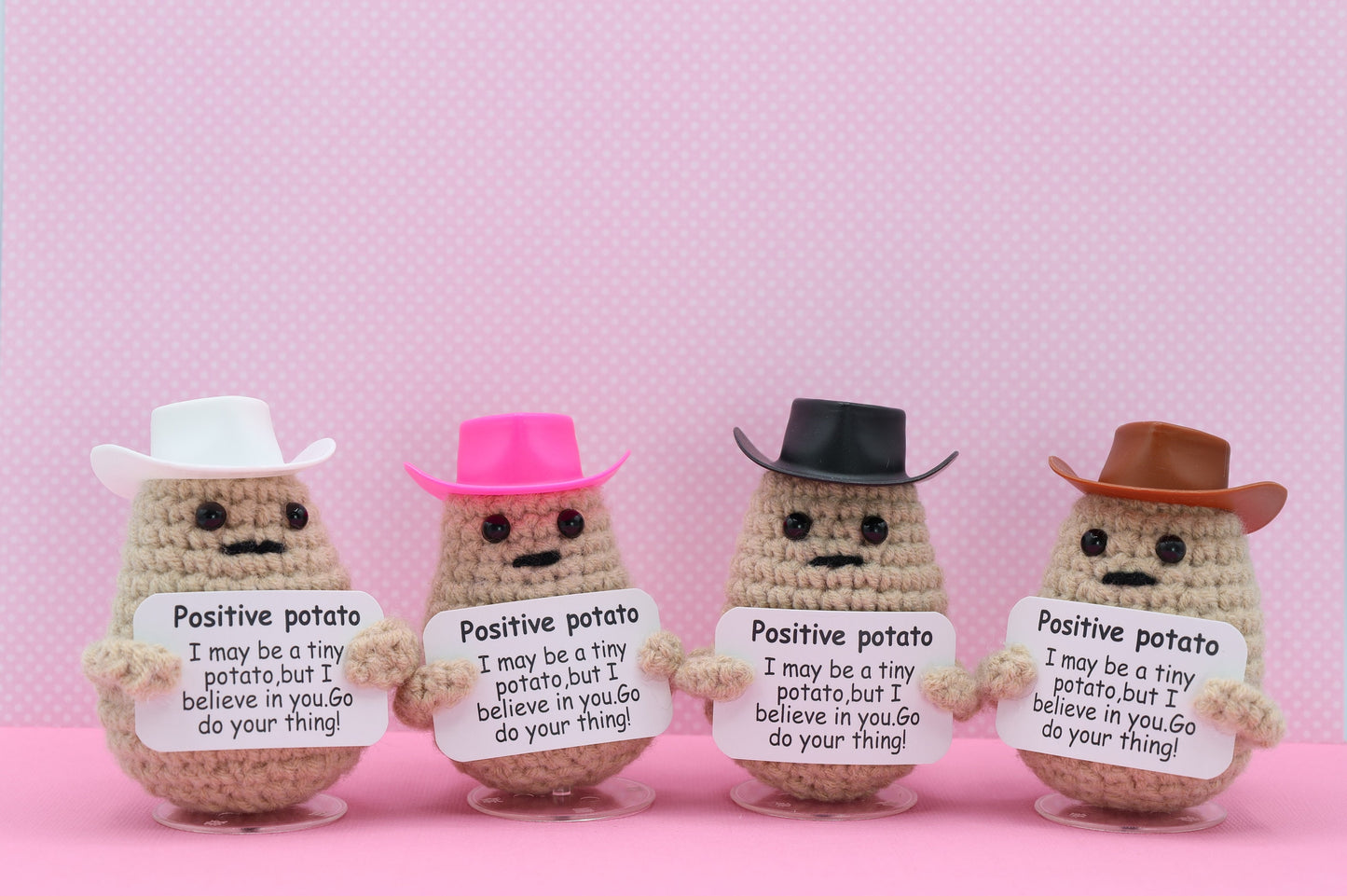 Cowboy and Cowgirl Positive Potato