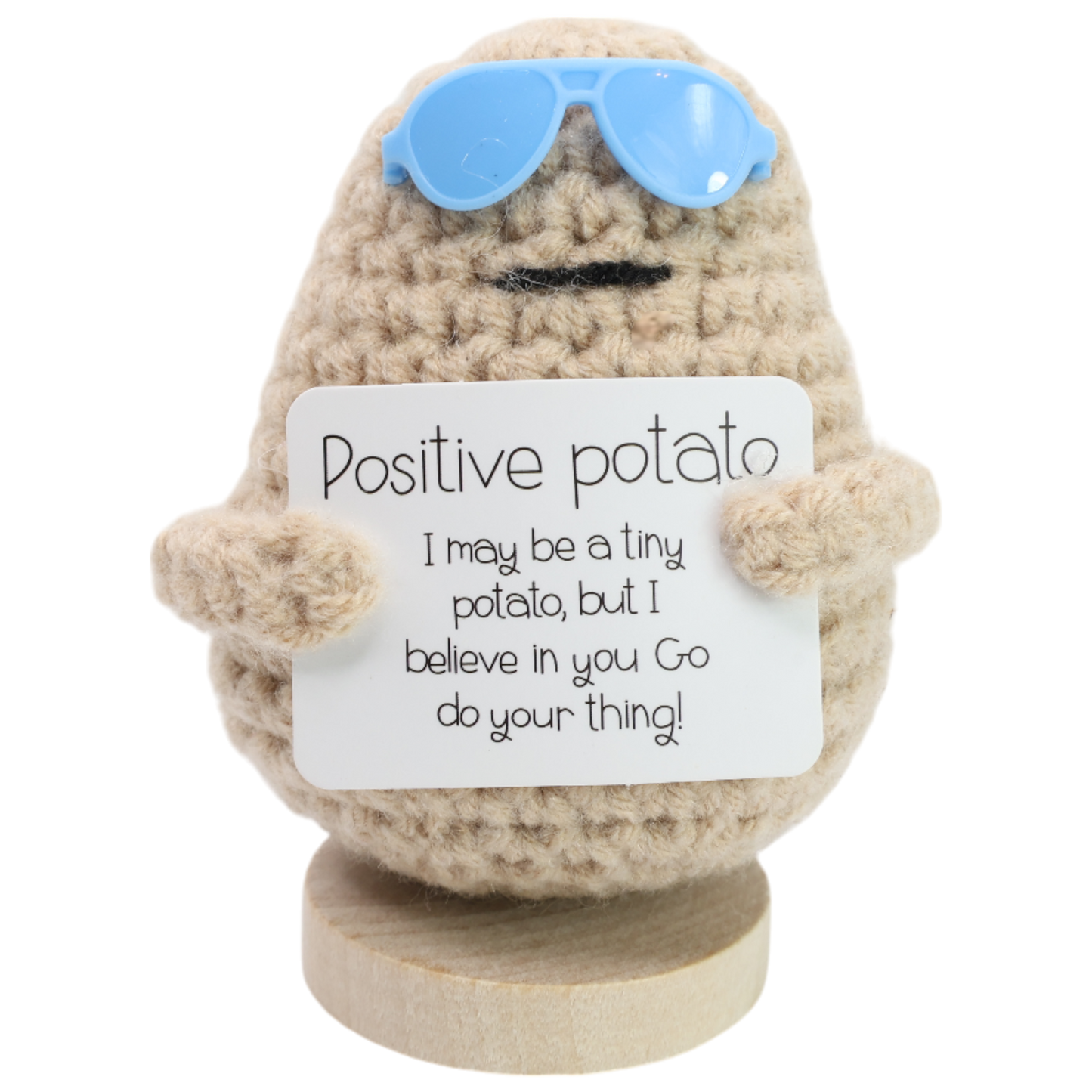 Cool Positive Potato with Stand