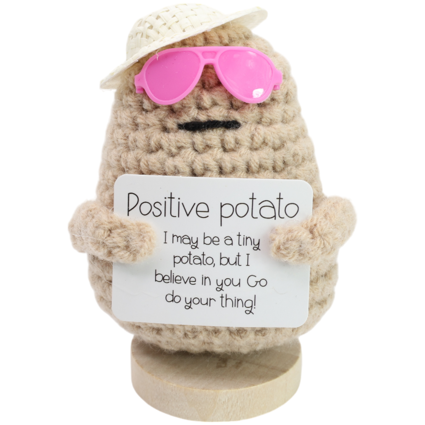 Cool Positive Potato with Stand