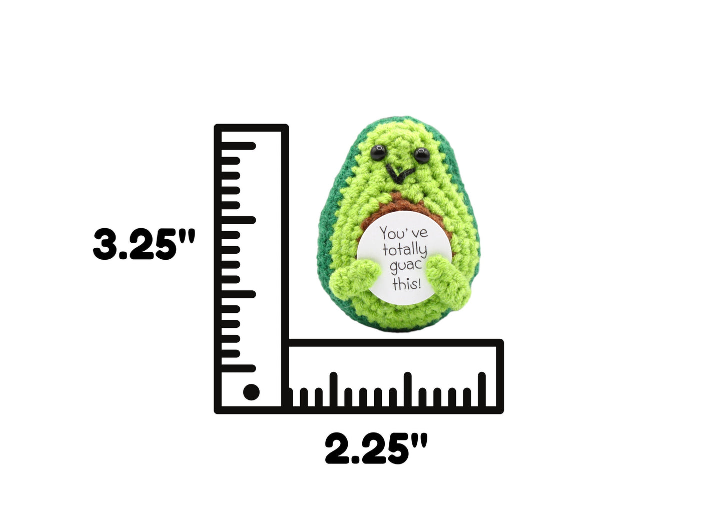 Positive Avocado & Tomato Crochet. Encouraging Supportive Gifts. Valentine's Day Friends Gift. Wool Knitted Toy
