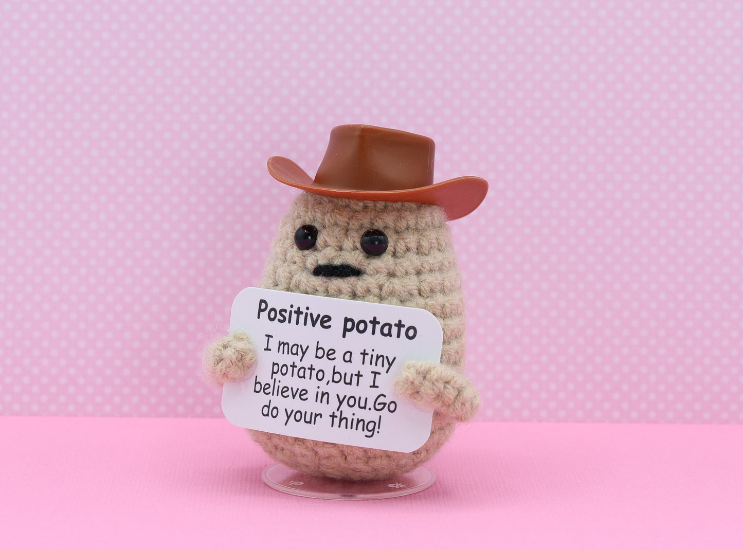 Cowboy and Cowgirl Positive Potato