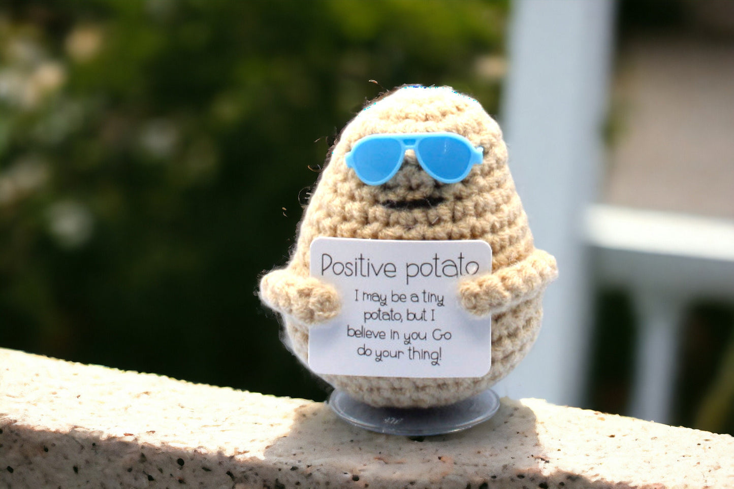 Cool Positive Potato with Stand